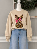 Leopard Bunny Sweatshirt