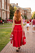Winifred  Lace Trimmed Gameday Set