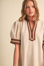 KINSLEY SUEDE DRESS