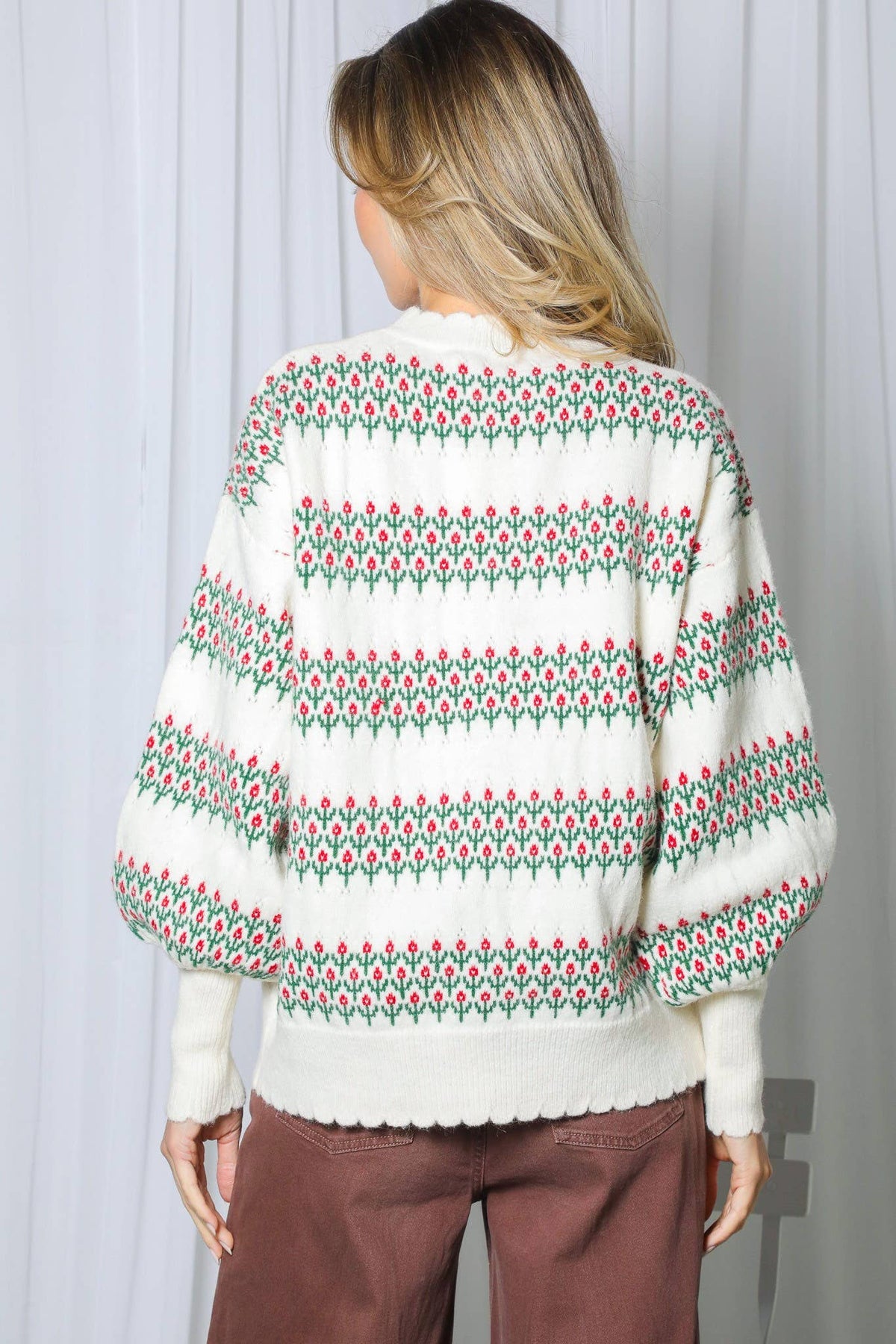 Matty Crew Neck Knitted Sweater