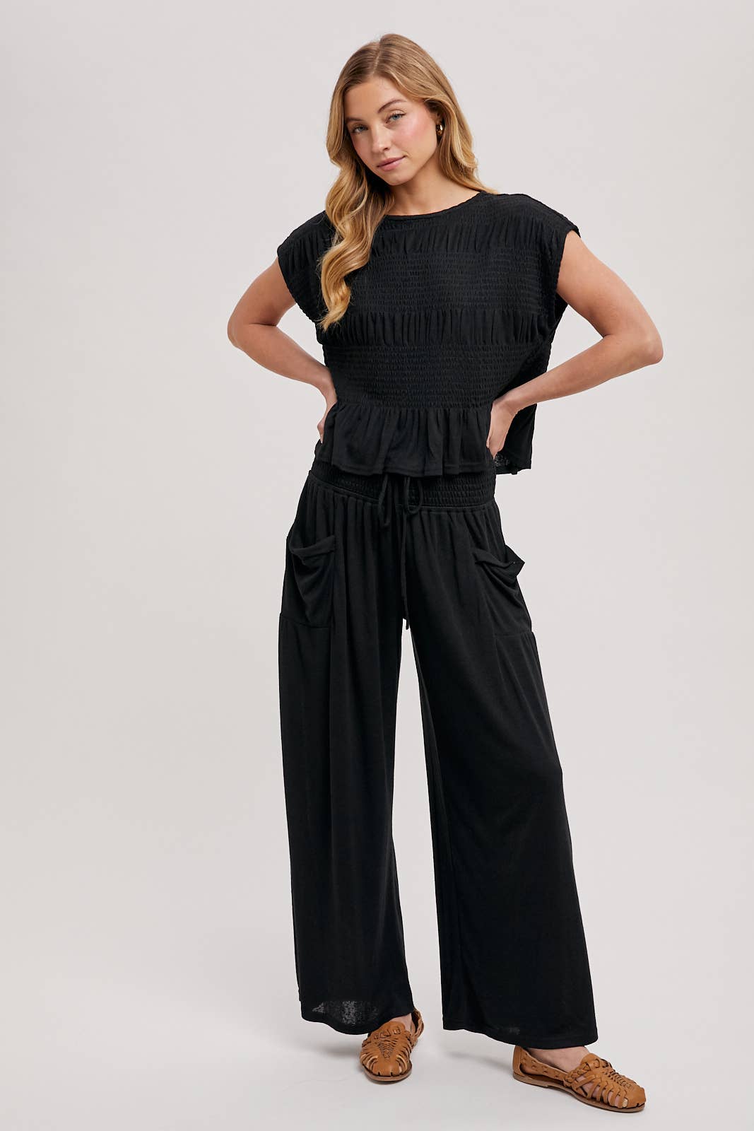 River Wide Pants Set