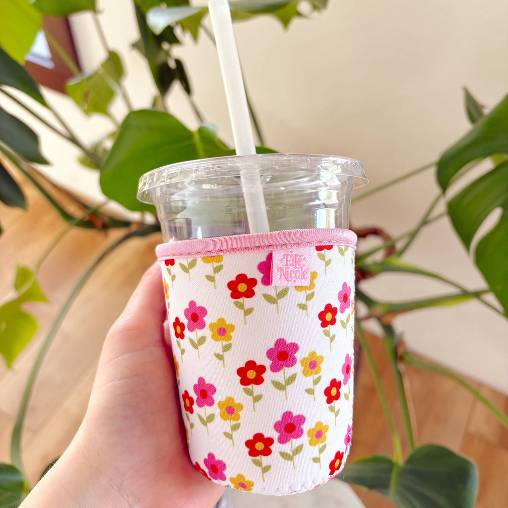 Coffee Cup Cover - Mod Floral