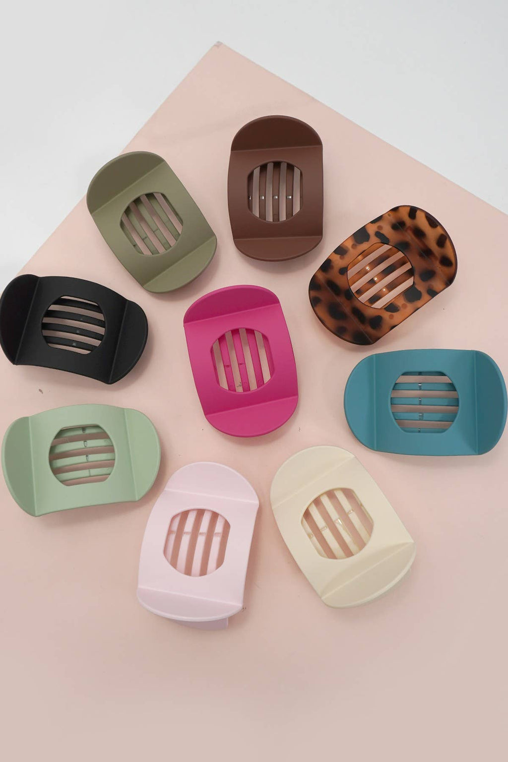 Flat Large Hair Claw Clips