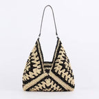 Crochet Open-Weave Handbag