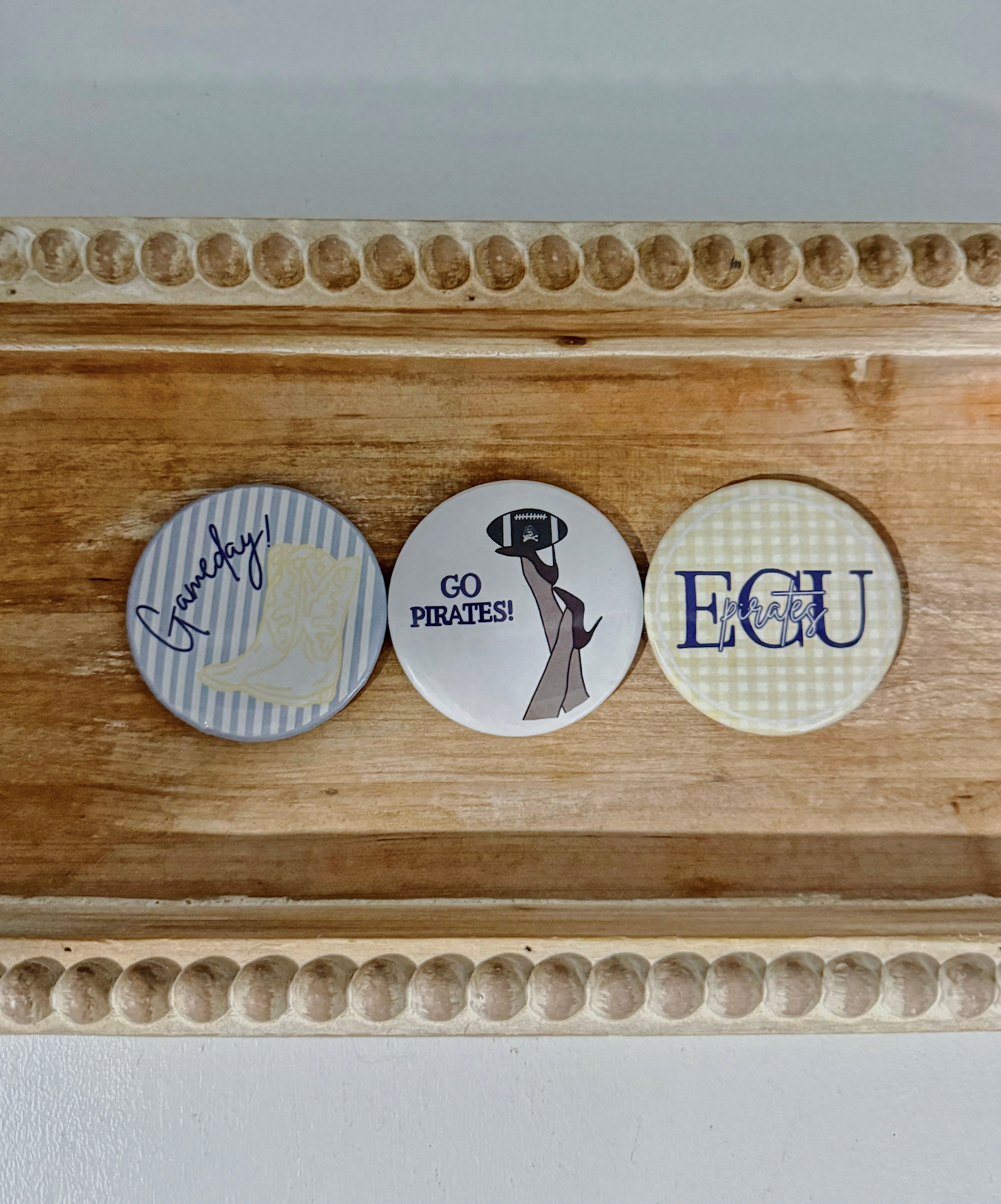 ECU Gameday Pins
