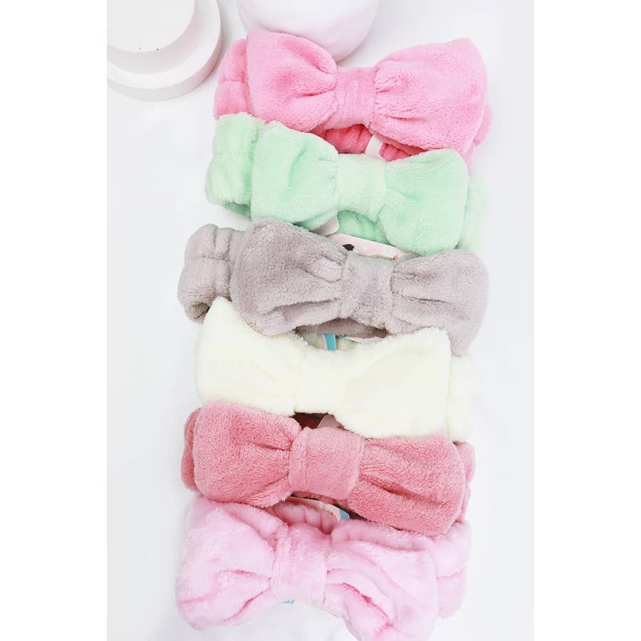 Beauty Spa Bow Headband
