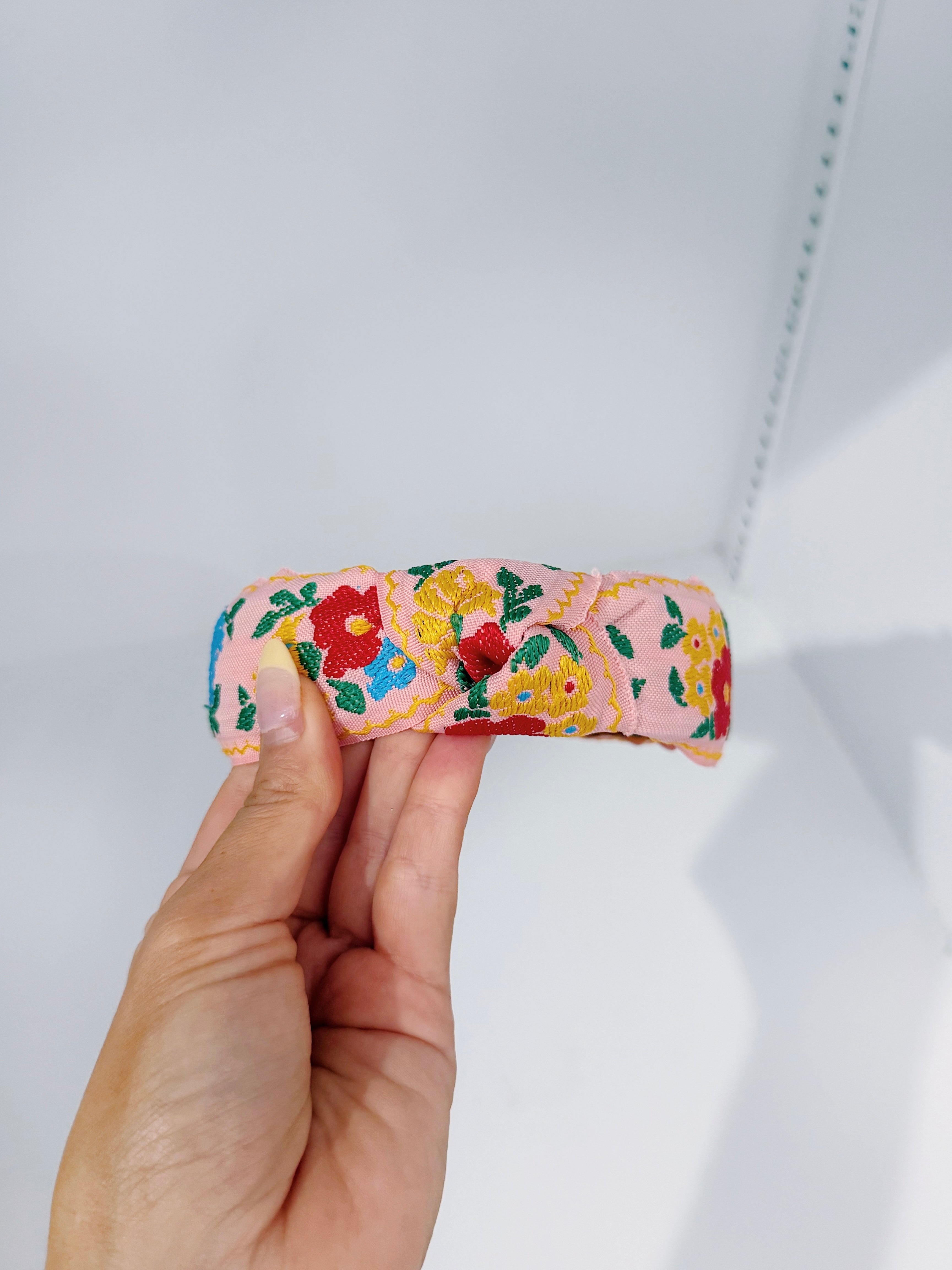 Sophia embroidery headband