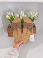 Buckle Slide on Sandals