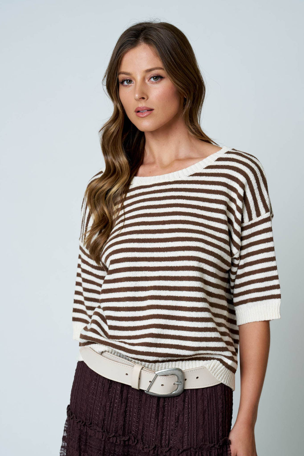 JULIA STRIPE SWEATER