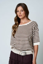 JULIA STRIPE SWEATER