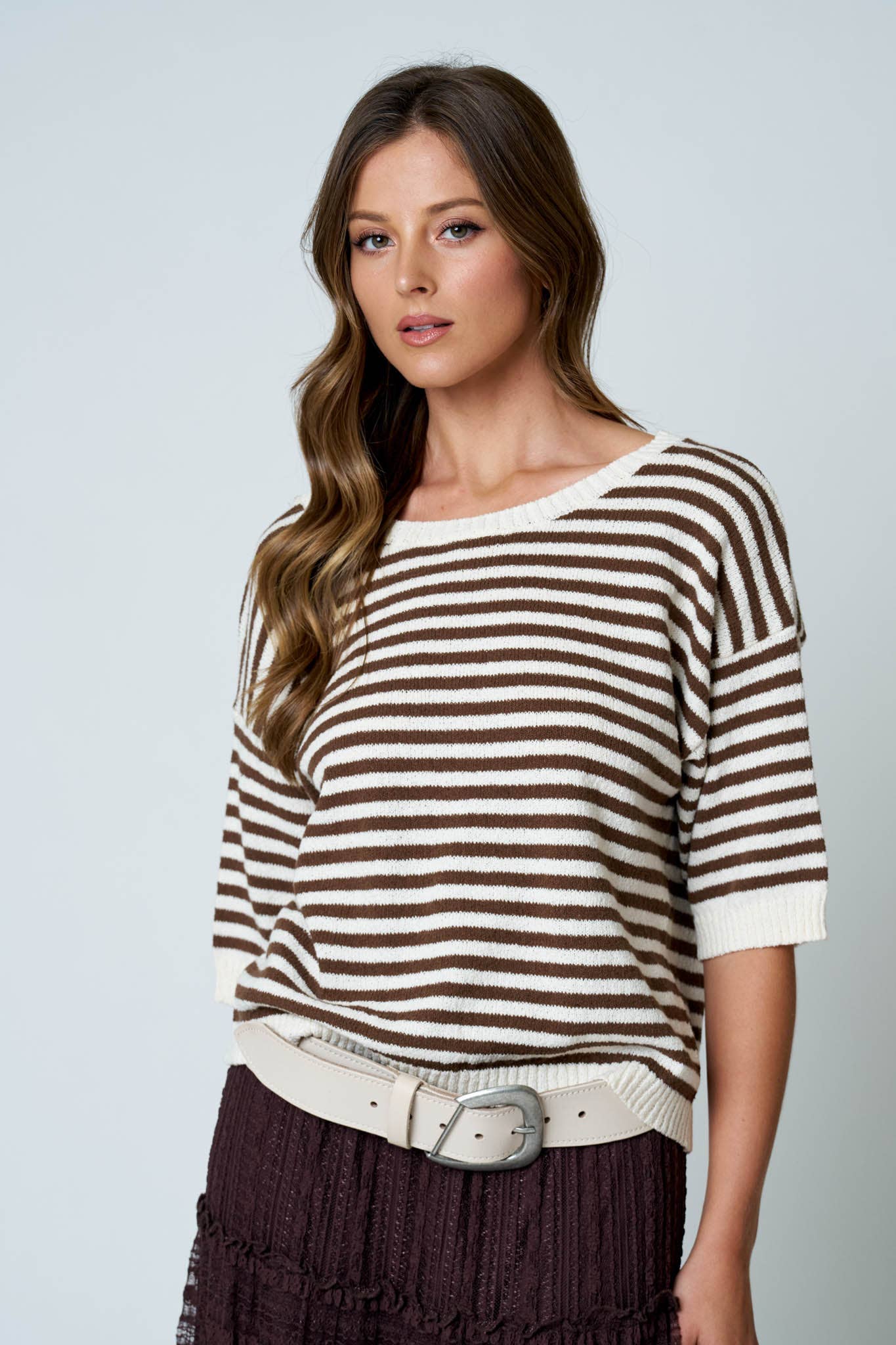 JULIA STRIPE SWEATER
