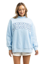 JESUS Mockneck Sweatshirt