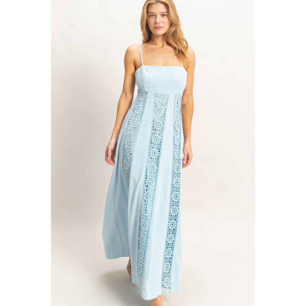 Tula Woven Lace Trim Dress