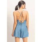 Macy Denim Romper