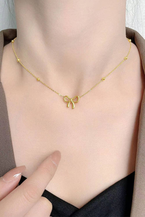 Bowknot Necklace