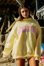 Dilly Reversible Mockneck Sweatshirt