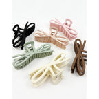 Jumbo Knotted Bow Hair Clip Claw