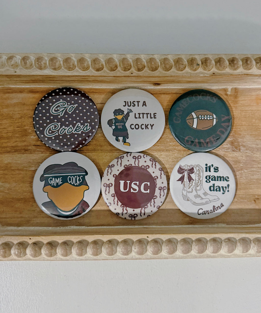 University of South Carolina Gameday Pins