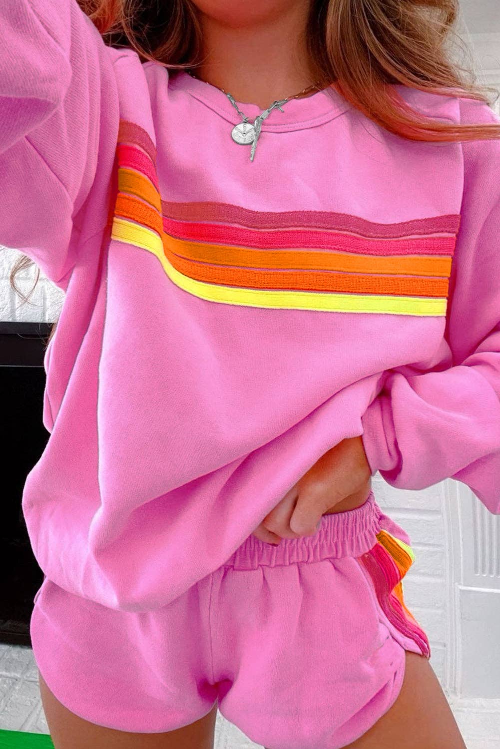Skye Pullover Short Set