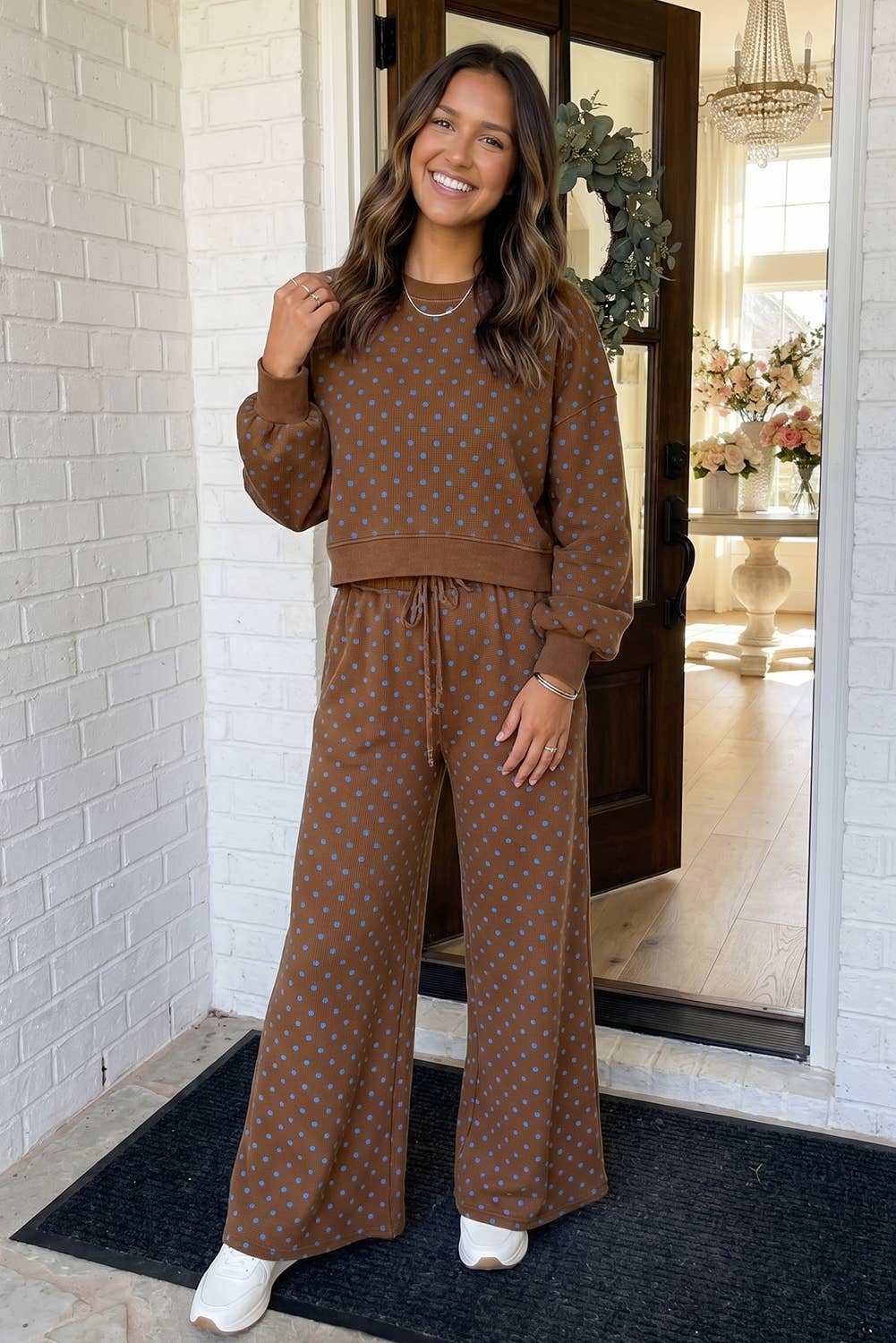 Polka Dot Pants Set