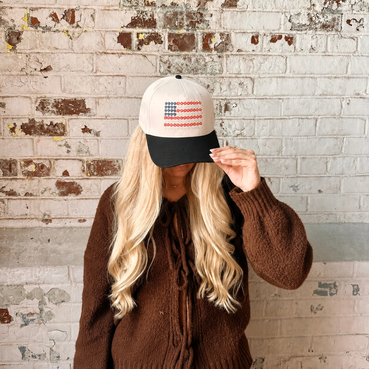 American Flag Hat