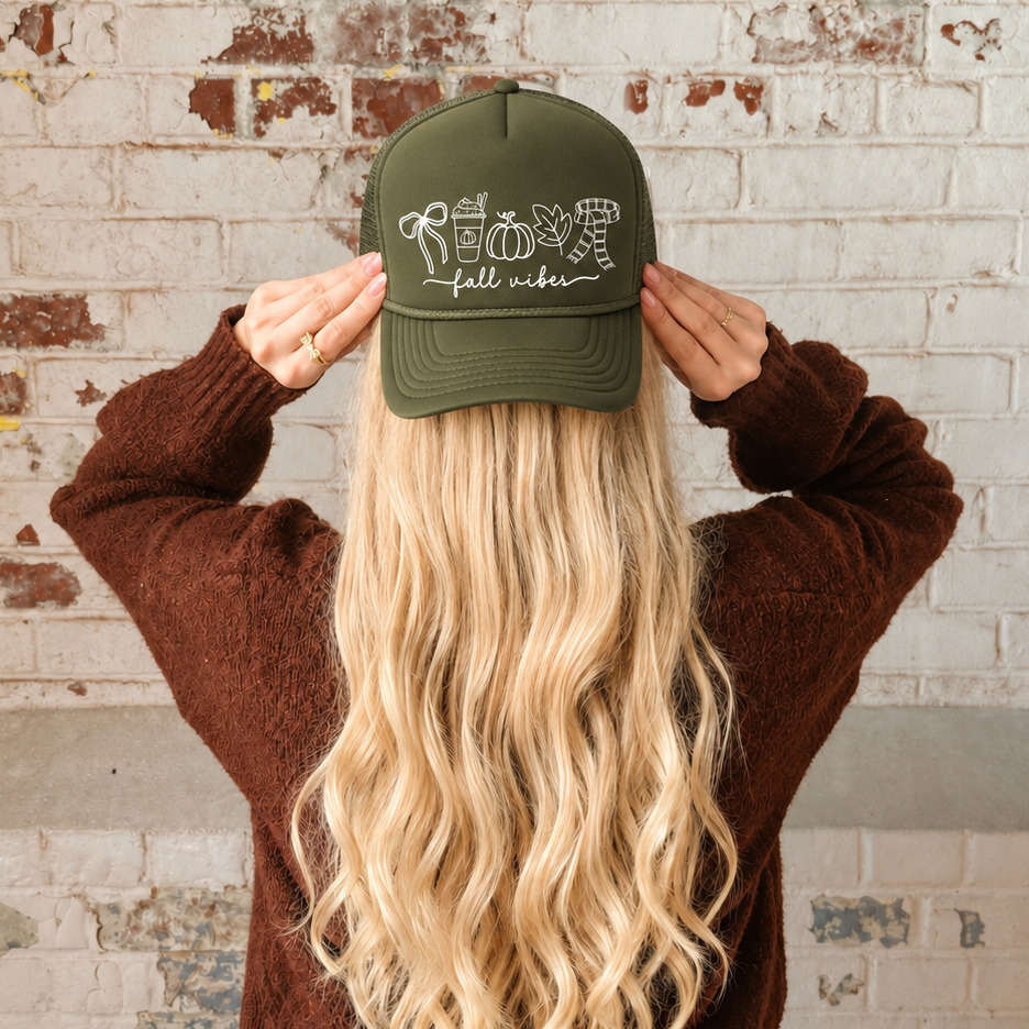 Fall Vibes Trucker Hat