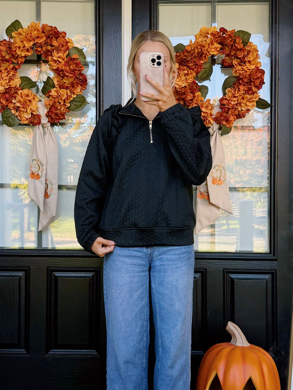 Everly Pullover with Ruffle