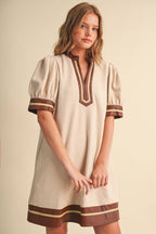 KINSLEY SUEDE DRESS