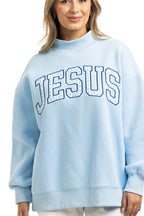 JESUS Mockneck Sweatshirt