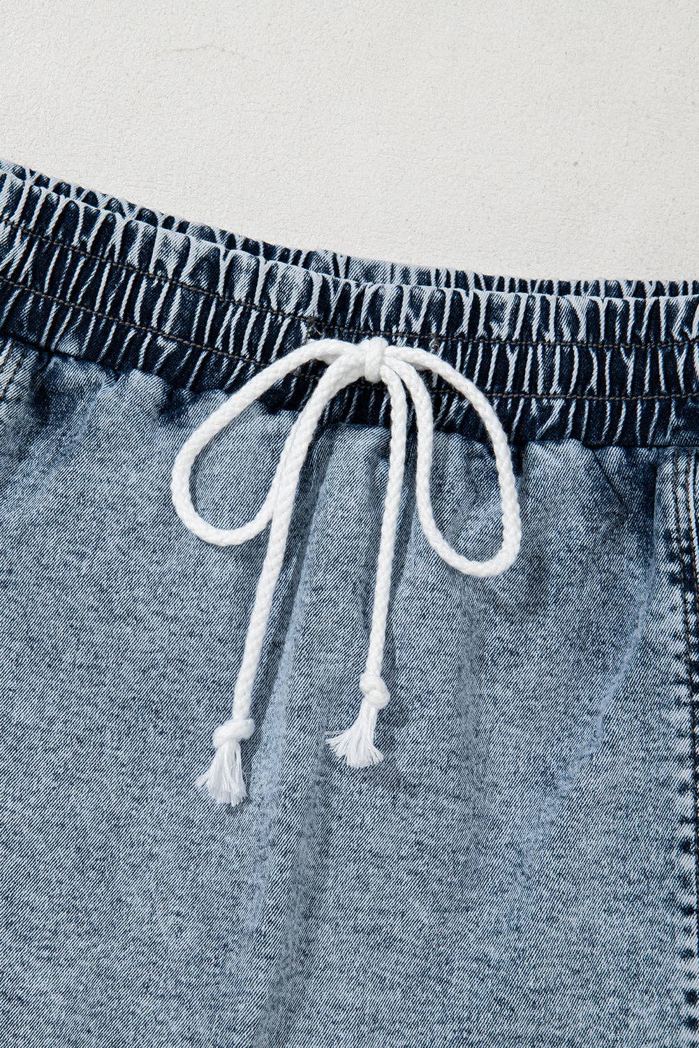 High Waist Denim Shorts