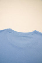 Sky Blue 2pcs Short Set