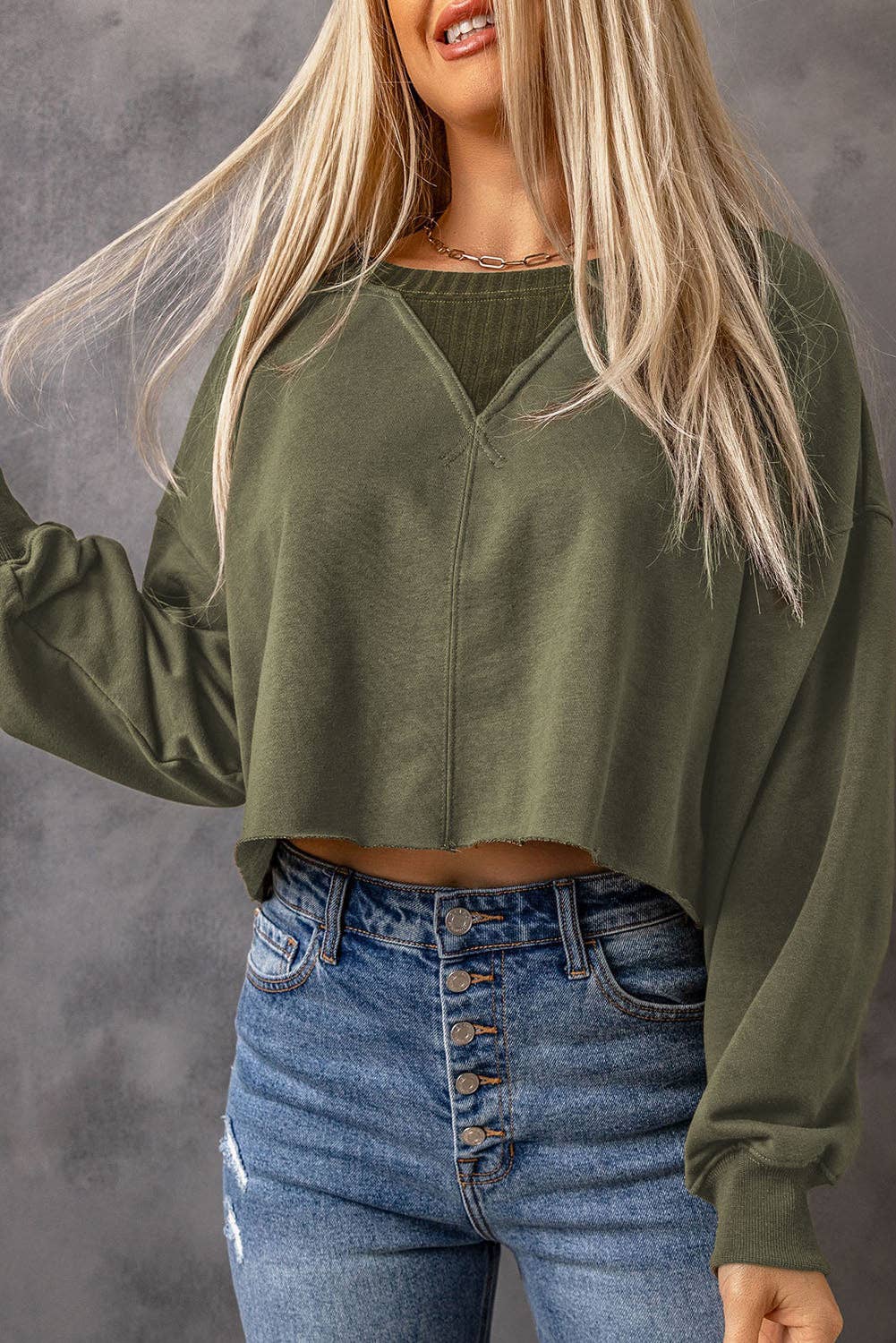 Emily Cropped Sweatshirt