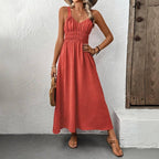 Saylor Textured Pleated Dress
