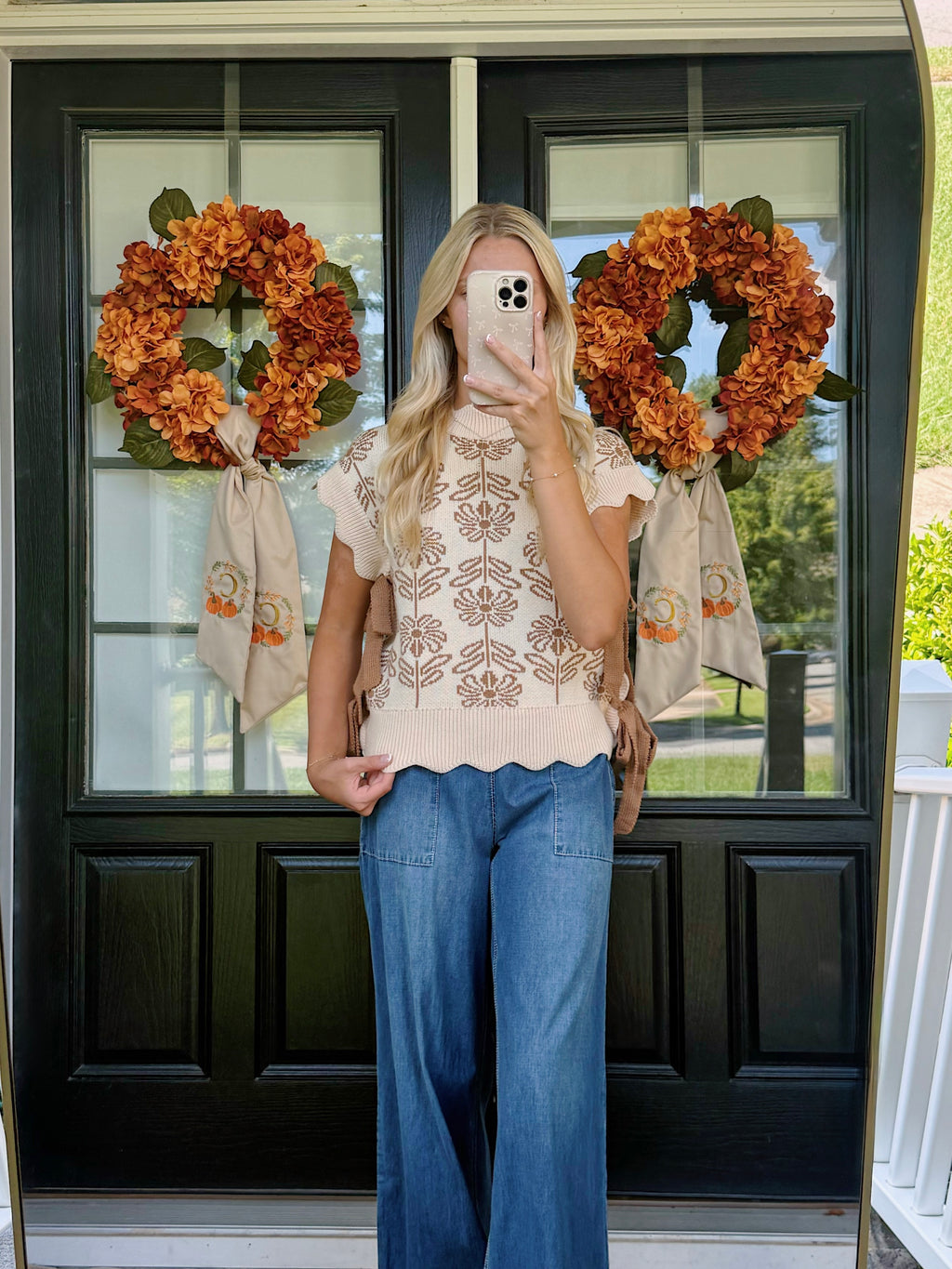ALLY MOCK NECK SWEATER VEST