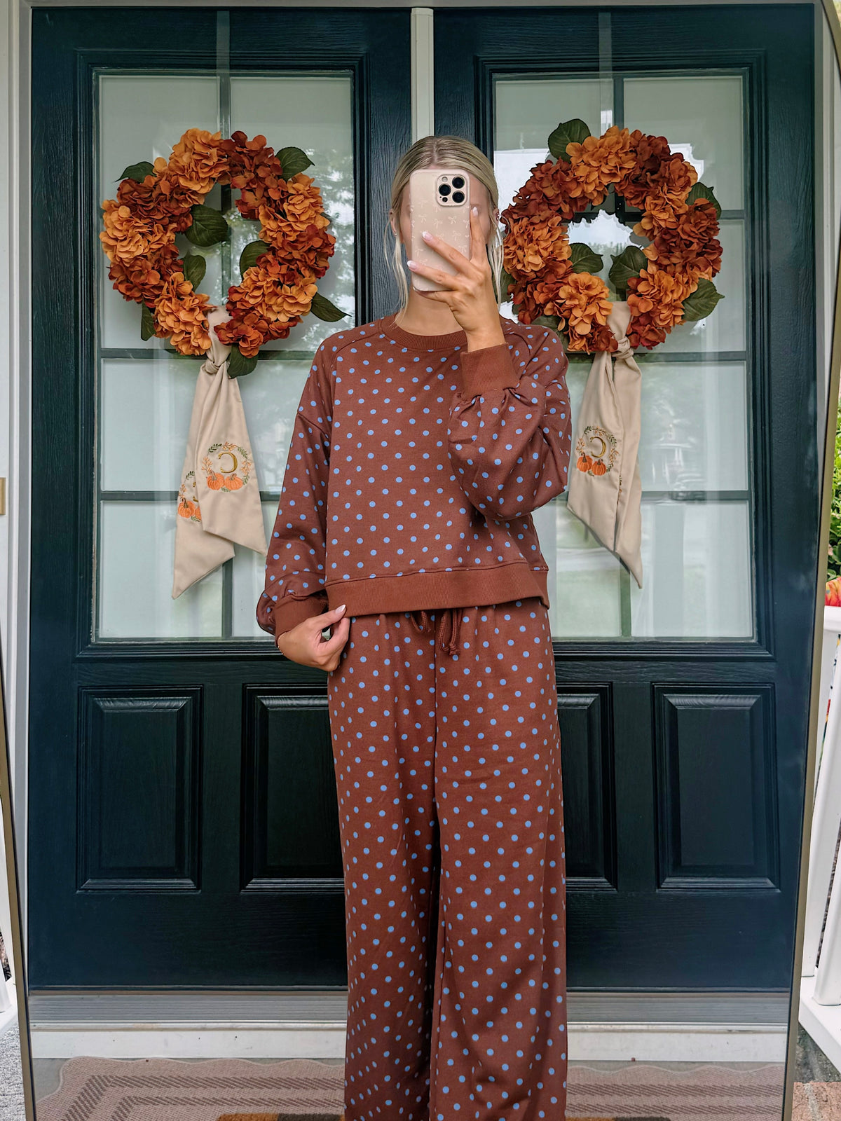 Macy Polka Dot Pants Set