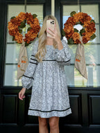 Sara Floral Print Dress
