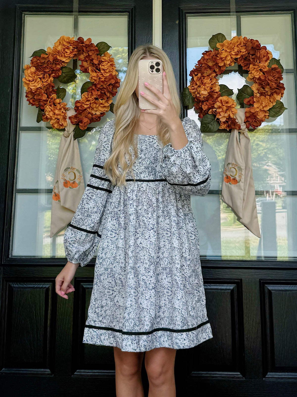 Sara Floral Print Dress
