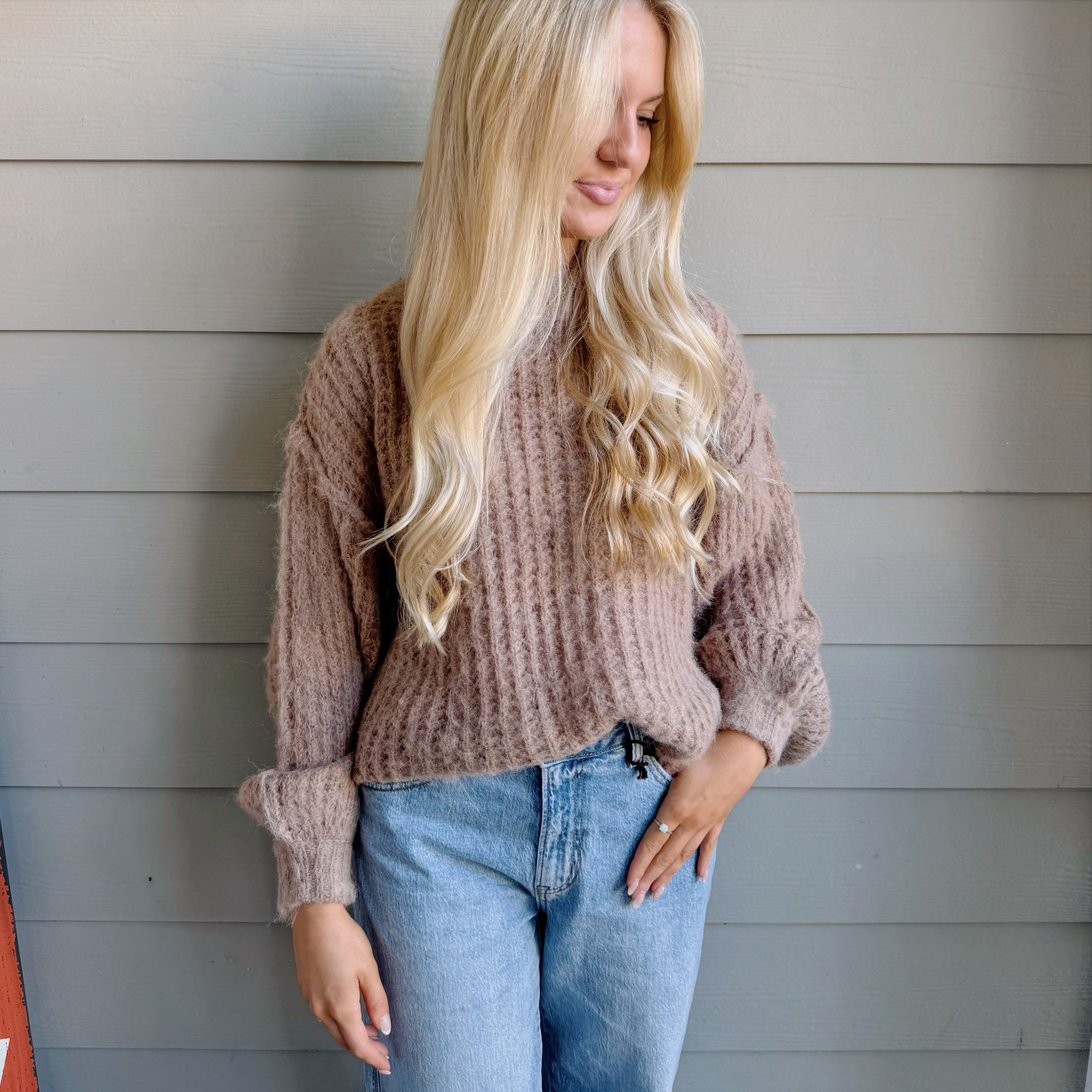 Briar Waffle Sweater