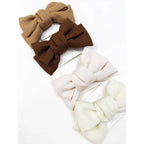 Double Layer Linen Bow