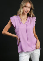 Juliet Neck Tie Top