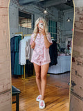Christmas Pajama Set - Pink