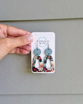 Autumn Array of Flowers Earrings