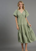 Emilia Smocking Puff Dress