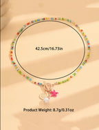 Beaded Starfish Necklace