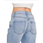 Ren Cuffed & Wide- Leg Jeans