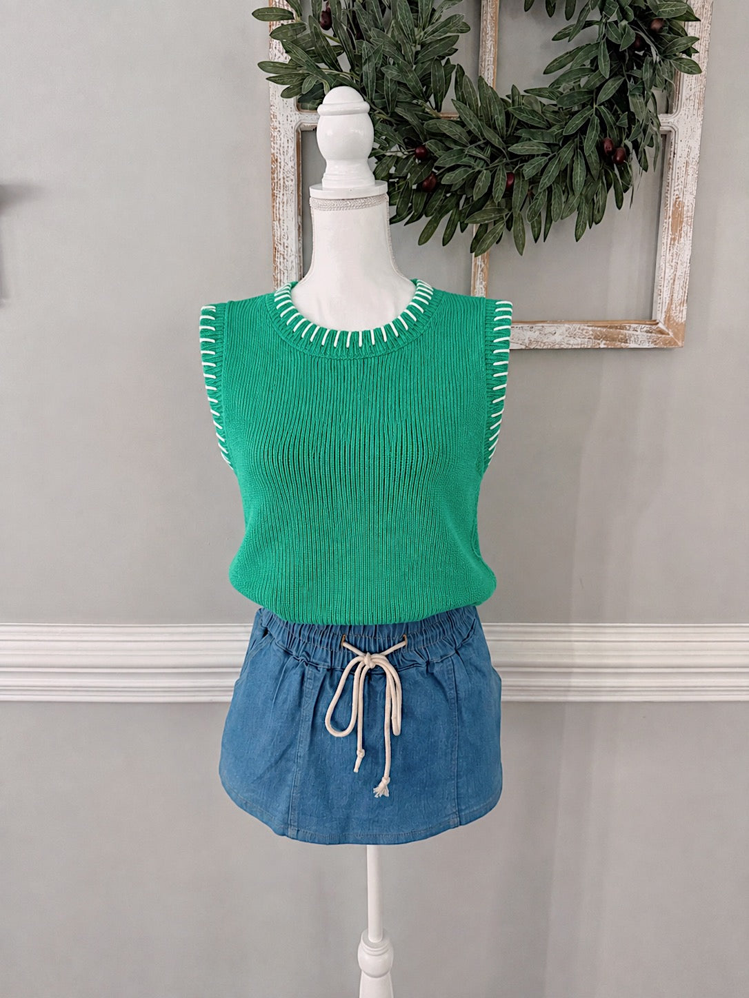Kendall Stitch Sweater Vest