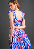 Jane Swirl Print Dress