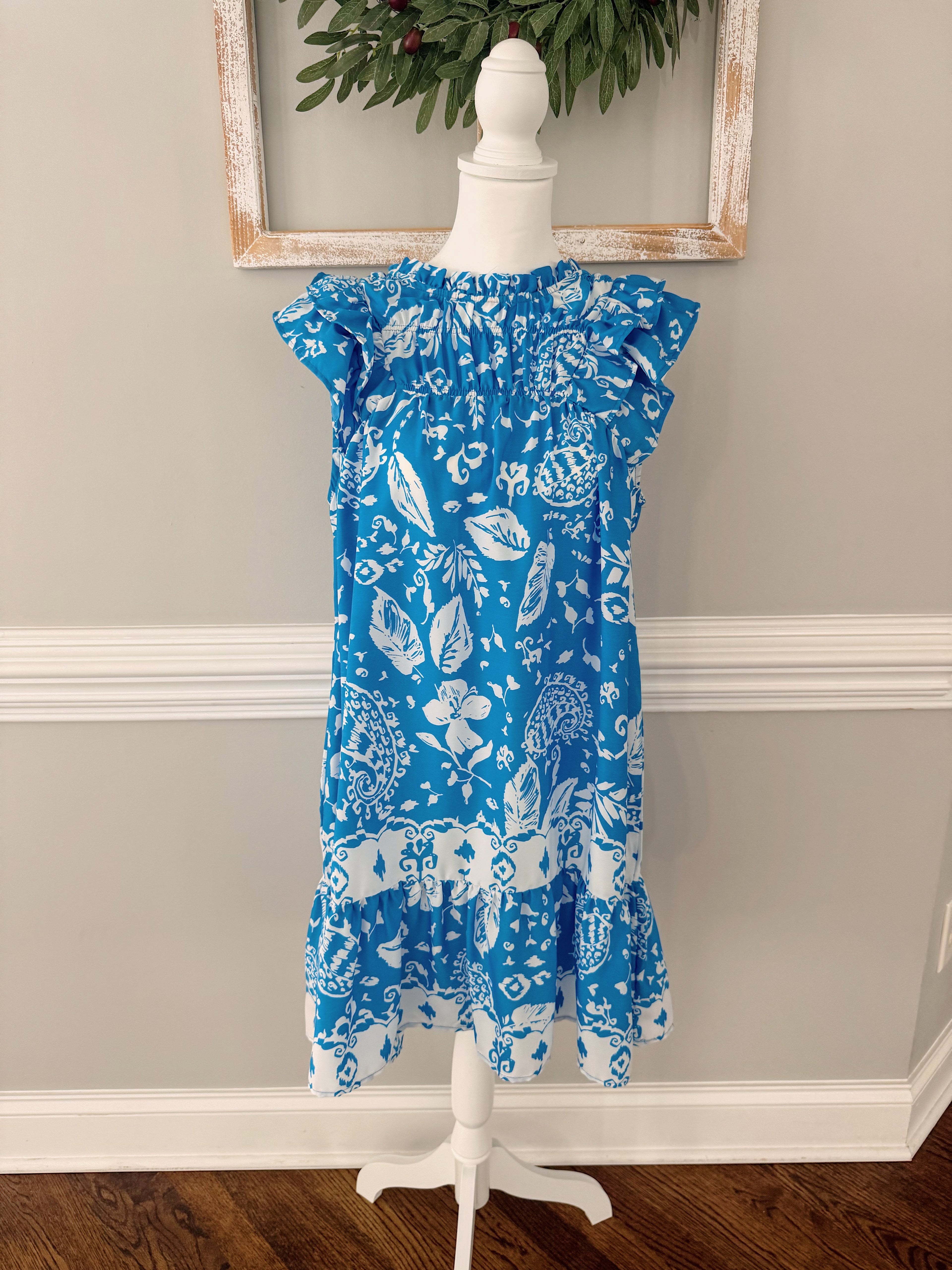 Palmer Floral Paisley Dress