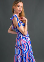 Jane Swirl Print Dress