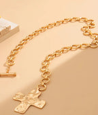 Cross Pendant Chain Necklace